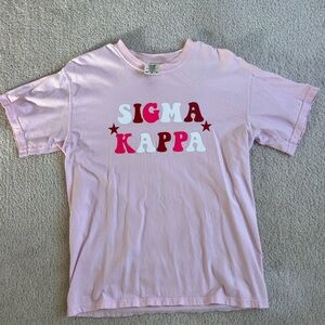 Sigma Kappa Pink T-Shirt